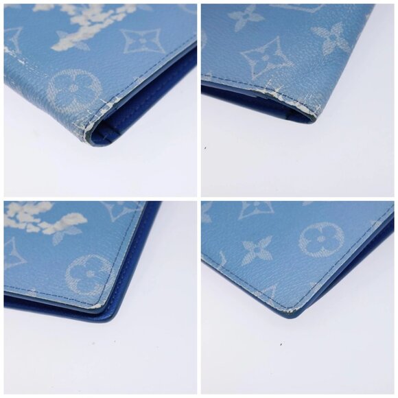 LOUIS VUITTON Monogram Clouds Portefeuille Braza Long Wallet M69680 Auth 139617 - Picture 14 of 16